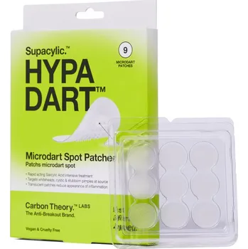 Léčba akné Carbon Theory Supacylic HYPADART (9 patches) microneedles hojivá náplast na akné 35 g
