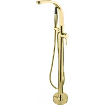 Vodovodní baterie Baterie DECCO II vanová stojánková vysoká zlatá BABWDIIZL