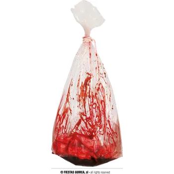 Karnevalový kostým Guirca Krvavý pytel s lanem 150 cm