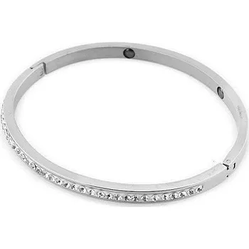 Náramek Prosperk Náramek ocelový Swarovski krystalky S1262