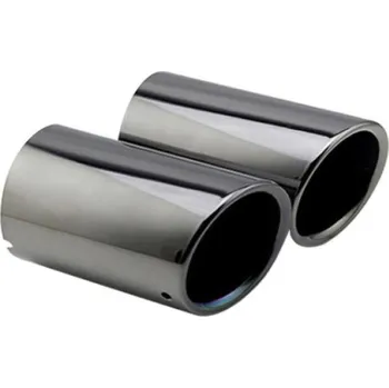 Koncovka výfuku PROTEC Koncovky výfuku AUDI Q3 nerezové černé 2kusy