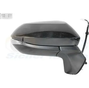 Auto zrcátko Vnější zpětné zrcátko VAN WEZEL 5419808