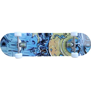 Skateboard sportovní s alu podvozkem modrý