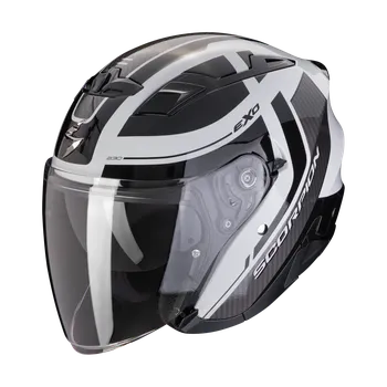 Motodoplněk Helma na motorku Scorpion Exo-230 PUL šedo/černá