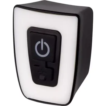 Cyklosvítilna blikačka k přilbě FORCE ZEBU, červená