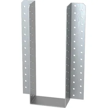 Tesařské kování SCH GH Trámová botka 05/2 vnější - žárově pozinkovaná ocel Varianta: GH Trámová botka 05/2 vnější 160x160 - žárově pozink. ocel