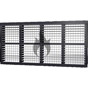 Větrací mřížka Protipožární větrací mřížka do zdiva a betonové příčky Požární odolnost: EI60/EW90, Výška: 139 mm, Šířka: 300 mm