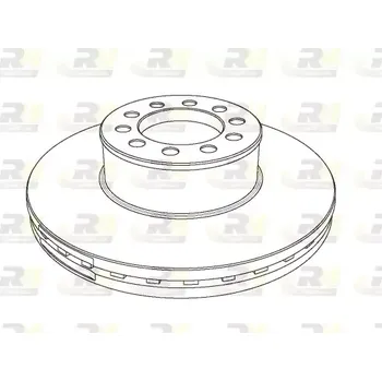 Brzdový kotouč ROADHOUSE Brzdový kotouč - 430 mm RDH NSX1173.20