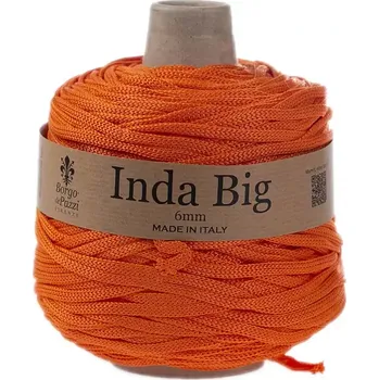Příze Borgo de Pazzi Inda Big 37 Oranžová (Špagátová příze Inda Big Oranžová)