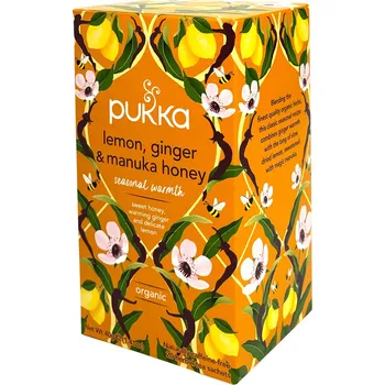Čaj Pukka Herbs BIO čaj Citron zázvor manuka 20 sáčků