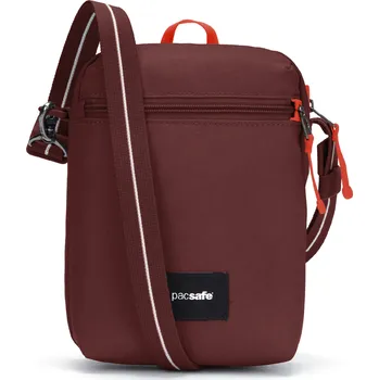 Ledvinka Pacsafe taška GO FESTIVAL CROSSBODY garnet red