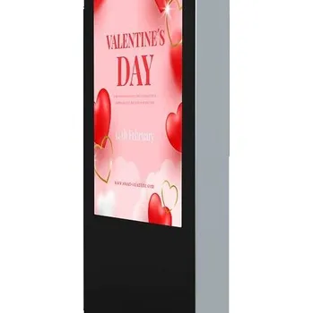 Operační systém Digitální oboustranný totem s monitory Samsung 65", černý + doprava zdarma