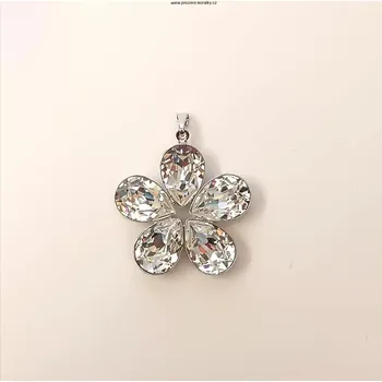 Přívěsek Přívěsek květ se SW kamínky (Přívěsek květ)
