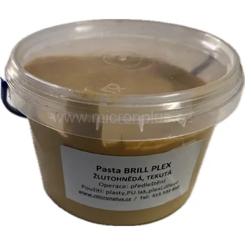 Tekutá pasta na předleštění BRILL PLEX - 0,5kg kelímek