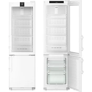 Lednice Chladnička kombinovaná Liebherr Perfection, série SCFvh, Typ: SCFvh 4032, Objem [l]: 206/58, Teplotní rozsah [°C]: 3 až 16 °C/-30 až -9 °C, Provedení dveří: Prosklené/plné