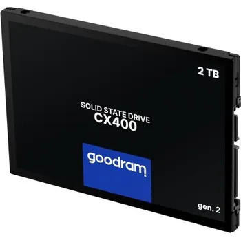 Interní pevný disk GOODRAM SSD CX400 Gen.2 2TB, SATA III, 2.5", (R:550/W:500MB/s)
