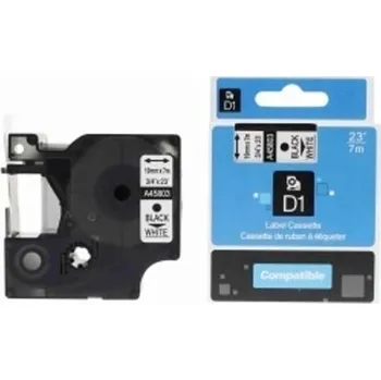 Pásek do tiskárny Naplnka Kompatibilní páska s Dymo 45803 / S0720830, 19mm x 7m, černý tisk