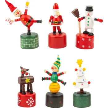 Vánoční dekorace small foot Vánoční tančící figurka 1 ks, LE11463-1