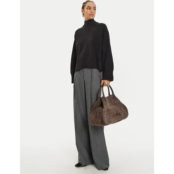 Dámský svetr IVY OAK Svetr Kareen Rose IO113147 Černá Loose Fit S