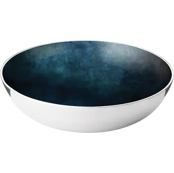Servírovací mísa STOCKHOLM HORIZON 40 cm, stříbrná, hliník, Stelton
