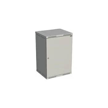 Rozvaděč Solarix rozvaděč nástěnný SENSA 18U 500mm, dveře plech, RAL 7035 SENSA-18U-65-21-G