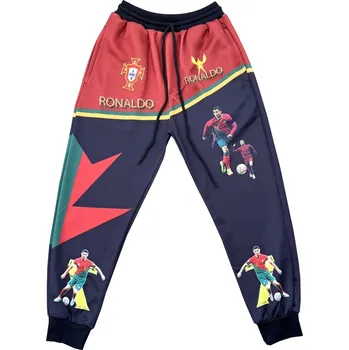 Numberoplus Dětské fotbalové tepláky s potiskem - Cristiano Ronaldo CR7 Velikost: 4-roky.(vel.98)