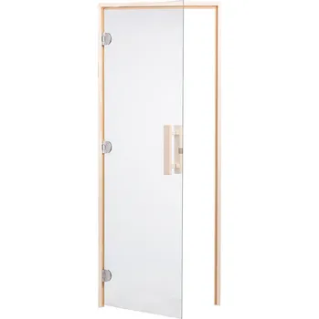 Dveře do sauny Sentiotec DS80 Clear 740x1960mm