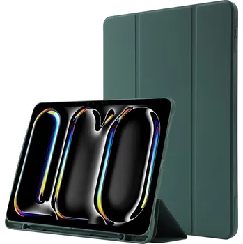 Pouzdro na tablet Stand zavírací pouzdro na iPad Pro 11 (2024) - zelené