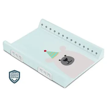 Dětský pokoj PRZEWIJAK USZTYWNIANY SAFETY SYSTEM 70 CM – MIŚ PARTY MIĘTOWY