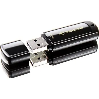 USB flash disk TRANSCEND Flash Disk 4GB JetFlash®350, USB 2.0 (R:13/W:4 MB/s) černá