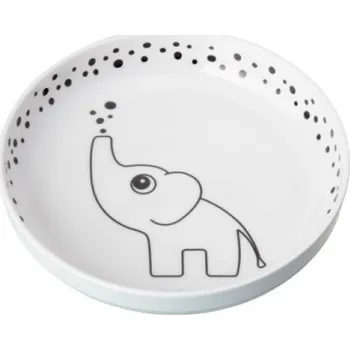 Talíř DONE BY DEER Talíř Yummy+ Elphee - modrý - VÝPRODEJ DVOREČEK