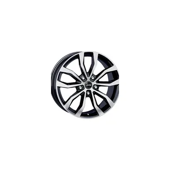 Disk AUTEC UTECA LAND 8x18 5x120 ET43.00 černá lesklá + leštění