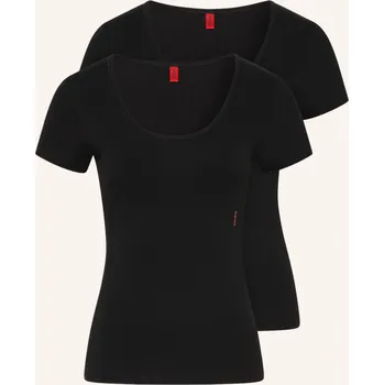 Hugo Dámská Sada 2 Triček, černá, 34