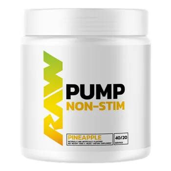 Anabolizér Raw Pump NON-STIM 480g - jahodová limonáda