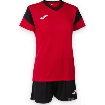 Dámský komplet JOMA PHOENIX, barva červená - černá, velikost XL