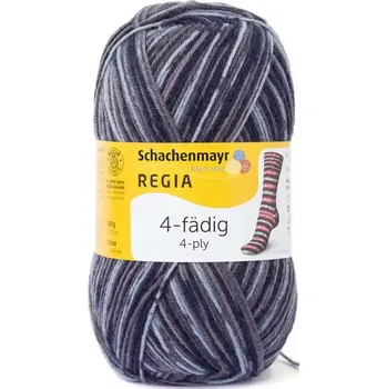 Příze Regia 4-Ply Color 7709 schneestern color (Ponožková příze Regia 7709 schneestern color)