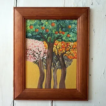 Zahradní dekorace Zuzana Honsová Stromy 28 x 33 cm