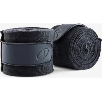 Bandáž na box a MMA DOMYOS Boxerské bandáže 4 m 4m ČERNÁ