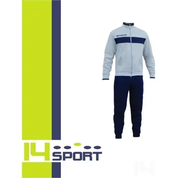 Pánské oblečení Souprava GIVOVA TERRY vel. L, barva 0904 šedá - tmavě modrá, velikost L