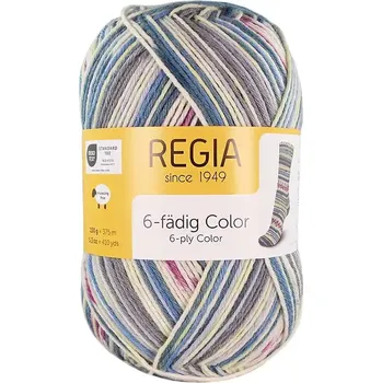 Příze Regia 6-Ply Sophisticated Gawain Color 6047 (Ponožková příze Regia 6-Ply Sophisticated Gawain Color 6047)