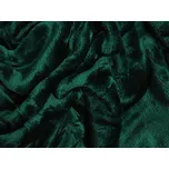 XPOSE® Mikroplyšové prostěradlo Exclusive - tmavě zelené 90x200 cm, Mikroplyš + Prodloužená možnost vrácení zboží do 50 dnů