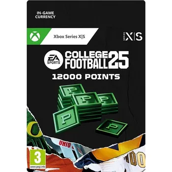 Herní zařízení EA Sports College Football 25 - 12,000 CUT Points - Xbox Series X|S Digital
