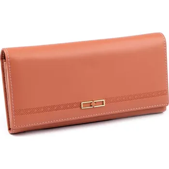 Peněženka Dámská peněženka 9,5x18,5 cm - 13 růžová prášková