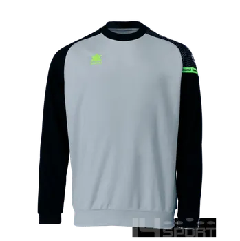 Pánská mikina Mikina LUANVI OPEN, barva šedá - černá, velikost 3XL