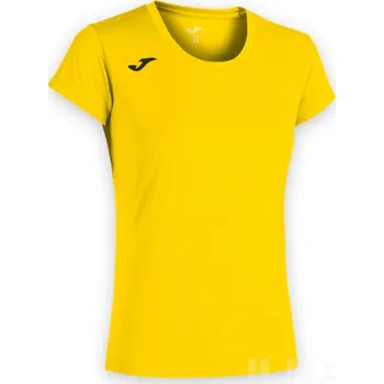 Běžecké oblečení Dámské triko JOMA RECORD II, barva žlutá, velikost XS