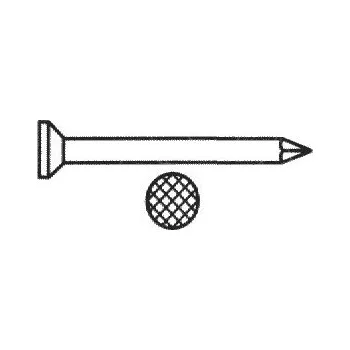 Hřebík Hřebík stavební dle čsn 2825 2.5x 56 bez povrchu