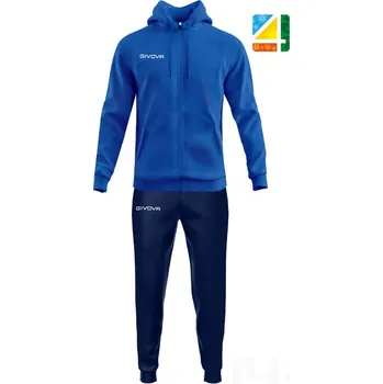 Souprava GIVOVA KING FOUR SEASON, barva 0204 modrá - tmavě modrá, velikost L