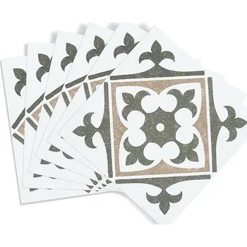 Tapeta d-c-fix Nadia šedozelené 6 ks