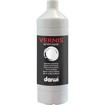 Lak na dřevo Akrylový lak Darwi lesklý 1000ml (Akrylový lak Darwi lesklý 1000ml)