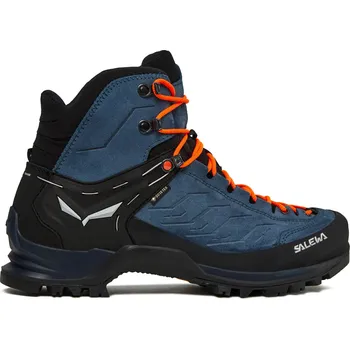 Pánská sportovní obuv Pánská outdoorová obuv Salewa MTN Trainer Mid GTX Dark Denim/Black UK 9